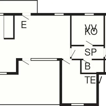 Holiday home 6 Person In Henne